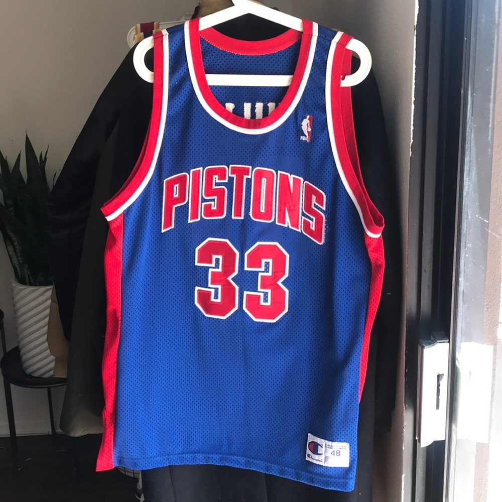 Champion Pistons Hill Jersey